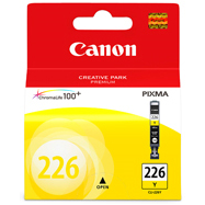 OEM Canon Inkjet Cartridge, 4549B001AA / CLI226 Yellow Ink