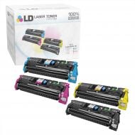 LD Remanufactured Replacement for HP 121A (Bk, C, M, Y) Toners