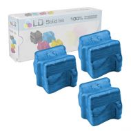 Xerox Compatible 108R00605 3-Pack Cyan Solid Ink