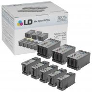 Compatible Replacement for Dell Series 22 Black and Color Ink 8-Pack