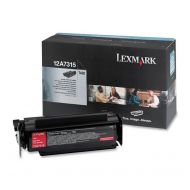 Genuine Lexmark 12A7315 HY Black Toner