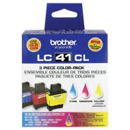 Genuine Brother LC413PKS Cyan / Magenta / Yellow Ink Cartridges (3-Pack)