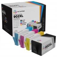 Compatible Set of 4 HY Ink Cartridges for HP 902XL