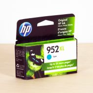 HP 952XL High Yield Cyan Ink Cartridge, L0S61AN
