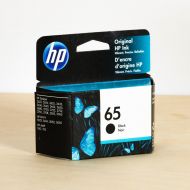 HP 65 Black Ink Cartridge, N9K02AN