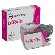 Compatible Brother LC3011M Magenta Ink Cartridges