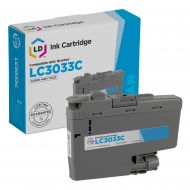 Compatible Brother LC3033C Super HY Cyan Ink Cartridges