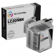 Compatible Brother LC209BK Super HY Black Ink Cartridges