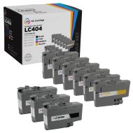 Comp Brother LC404 Ink Cartridge Bulk Set (3 Bk, 2 C/M/Y)