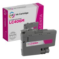 Comp Brother LC406M Magenta Ink Cartridge