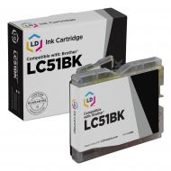 Compatible LC51Bk Black Ink for Brother