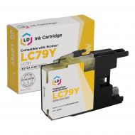 Compatible LC79Y Extra High Yield Yellow Ink for Brother