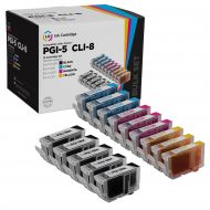 Compatible PGI5 and CLI8 Set of 14 Cartridges for Canon- Great Deal!