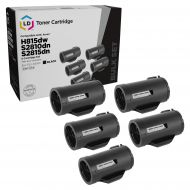 5 Pack Dell 47GMH High Yield Black Compatible Toner Cartridges