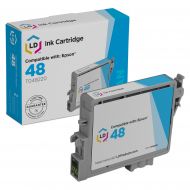 Remanufactured Epson T048220 Cyan Inkjet Cartridge