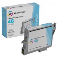 Remanufactured Epson T048520 Light Cyan Inkjet Cartridge
