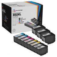 Remanufactured T302XL 11 Piece Set of Ink for Epson