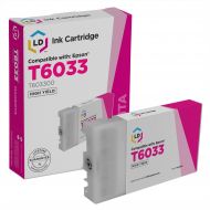 Remanufactured Epson T603300 (T6033) Magenta Inkjet Cartridge for Stylus Pro 7880/9880