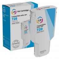 Remanufactured High Yield Cyan Ink Cartridge for HP 728