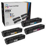 Compatible Replacement Cartridges for HP, 215A (Bk, C, M, Y) Toner Set