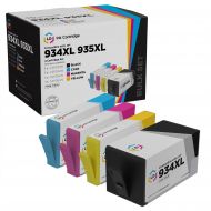 Compatible Brand Set of 4 Ink Cartridges for HP 934XL
