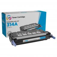 HP Q7561A Cyan (Remanufactured 314A) Toner Cartridges