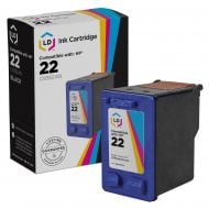 Remanufactured Tri-Color Ink Cartridge for HP 22