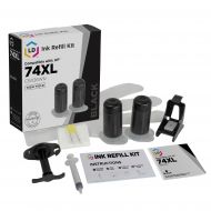 LD Inkjet Refill Kit for HP 74XL Black