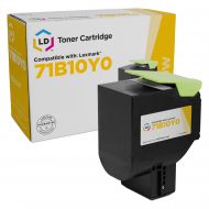 Lexmark Compatible 71B10Y0 Yellow Toner