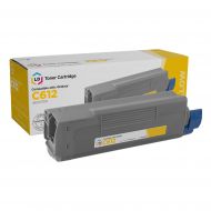Compatible Okidata 46507501 Yellow Toner