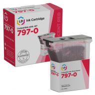 Compatible Replacement for 797-0 Fluorescent Red Ink for the Pitney Bowes MailStation K700