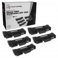 5 Pack Xerox 106R02777 Black Compatible Toner Cartridges