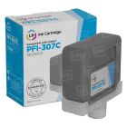 Compatible Canon PFI307C Cyan Ink