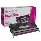 Lexmark Remanufactured C5240MH High Yield Magenta Toner for the C524