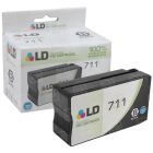 Remanufactured Black Ink Cartridge for HP 711