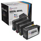 Compatible Brand Set of 4 Ink Cartridges for HP 950XL & 951XL 