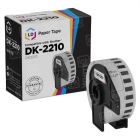 Compatible Replacement for DK-2210 White Paper Tape