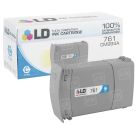 Remanufactured Cyan Ink Cartridge for HP 761