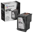 LD Remanufactured for HP 67XL Black Ink Cartridge