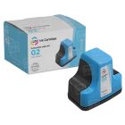 Remanufactured Light Cyan Ink Cartridge for HP 02