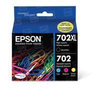 Genuine Epson T702XL Black/Color Ink Cartridge