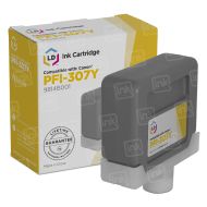 Compatible Canon PFI307Y Yellow Ink