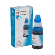 Compatible Epson T512220-S Cyan Ink Bottle