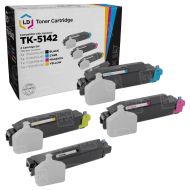 Compatible Kyocera Mita TK-5142 (Bk, C, M, Y) Set of 4 Toner Cartridges