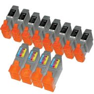Compatible BCI21 Set of 12 ink cartidges for Canon