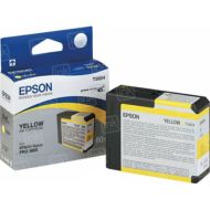 OEM Epson T5804 Pigment Yellow Ink Cartridge