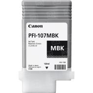 Original Canon PFI-107MBK Matte Black Ink 