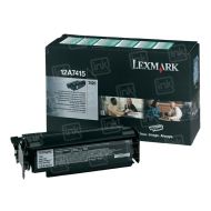 Lexmark OEM 12A7415 HY Black Toner