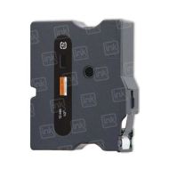 Brother Genuine TXB511 Black on Fluorescent Orange Tape Cartridge