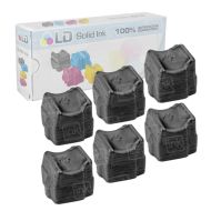 Xerox Compatible 108R00672 6-Pack Black Solid Ink